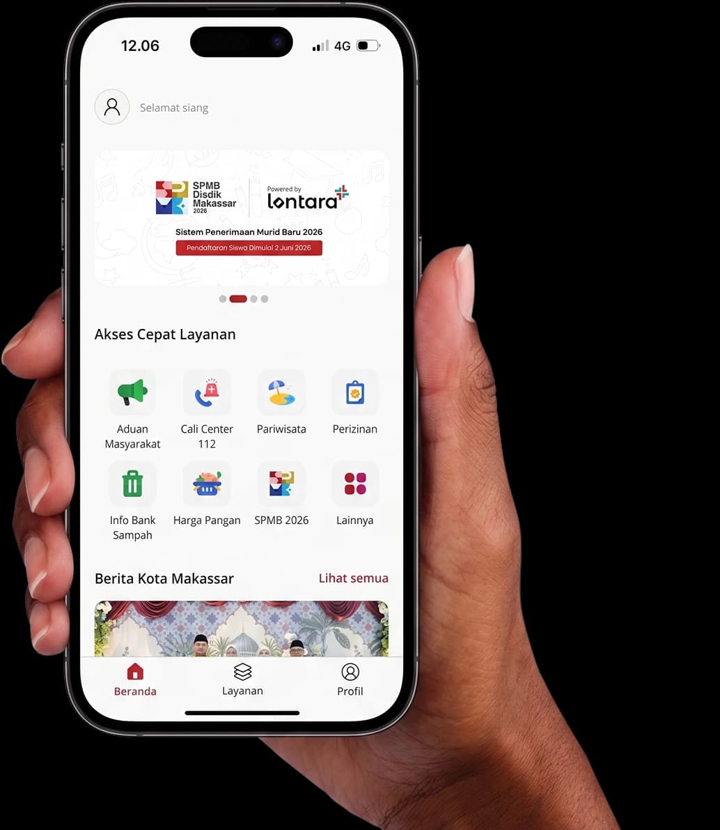 Screenshot aplikasi Lontara+